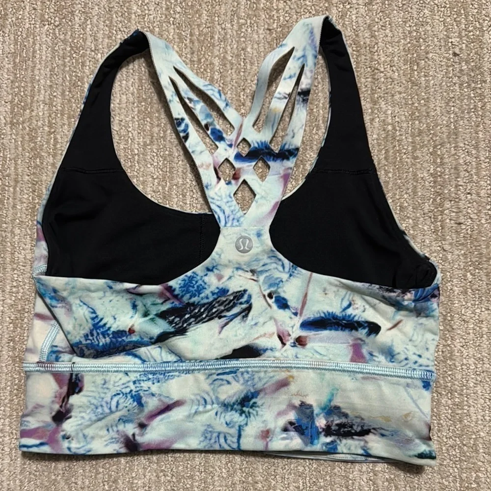 Lululemon Mind Over Miles Bra Size 4 Exposure Running Sports Bra
